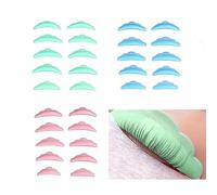 SURALIN 30 pièces recourbe-cils Perm recourbe-cils tiges de levage de cils recourbe-cils réutilisables tampons en Silicone Perm 5 tailles tiges de levage de cils