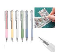 SURALIN 6 PCS Stylo Couteau Outils de Coupe pour Loisirs Créatifs DIY Art Work Cutting Papier,Stylo de Découpe Rotatif de Précision