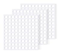 Surard Lot de 300 pastilles adhésives double face amovibles et réutilisables - 6 mm - Ruban adhésif transparent pour accrocher des photos au mur