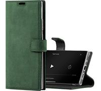 SURAZO Étui conçu pour Galaxy S10, Porte-clés en Cuir, RFID, Coque de téléphone en Cuir véritable, Fait à la Main dans l'UE