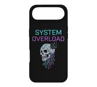 Surcharge du système Cyberpunk Skull Circuit Art Coque pour iPhone Air