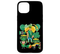 Surchargé St Patrick Day Funny Absurd Meme Coque pour iPhone 15 Plus