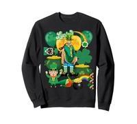 Surchargé St Patrick Day Funny Absurd Meme Sweatshirt
