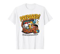 Surchargeur De Valise Ne Voyage Jamais Léger Voyager Bagages T-Shirt