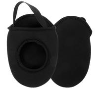 Surchaussures de Cyclisme Demi-pied Antidérapantes Hiver en Néoprène | Coupe-vent, Protection Froide et Maintien Stable, Usage Extérieur, Garde les Pieds au Sec