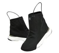Surchaussures de Vélo Protège-Chevilles Chauffants 3 Niveaux Coupe-Vent | Protège-Chaussures de Cyclisme pour Moto Plein Air Temps Froid