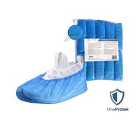 Surchaussures en PE - bleu- Sachet de 100