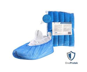 Surchaussures en PE - bleu- Sachet de 100
