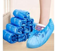 Surchaussures jetables, antidérapantes pour intérieur - 100 pièces (50 paires) Protège-chaussures imperméables