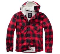 Brandit Veste mi-saison rouge clair / rouge chiné / noir, Taille 6XL