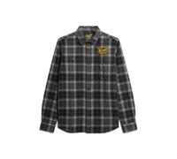 Surchemise à carreaux brodée Superdry Noir S