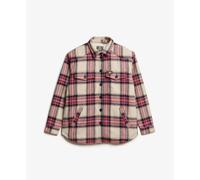 Superdry & Co Veste mi-saison violet / rouge / noir / blanc, Taille 4XL