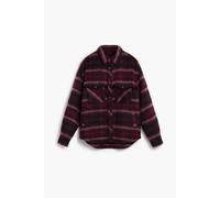 Surchemise Desigual Furry Check Violet S