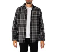 Surchemise en laine Miller - Superdry - Homme - Col chemise - Manches longues - Noir L