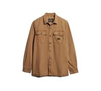 Surchemise en toile Superdry Marron 2XL