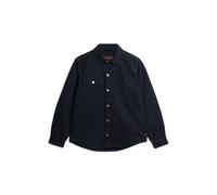 Superdry Surplus Canvas Overshirt Bleu 2XL Homme