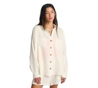 Billabong Blouse manches longues Swell Beige Femme Taille M