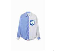 Surchemise femme Desigual Flower Pocket XS