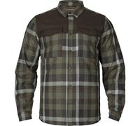 Surchemise isolante en laine Härkila Asmund Willow green/Phantom 3XL