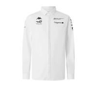 Surchemise Kappa Anley Peugeot Sport Blanc S Male