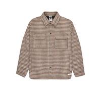 Surchemise manches longues Element Lodge Check Beige M