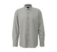 Surchemise manches longues en flanelle Ã fermeture boutonnÃ©e QS Vert XL