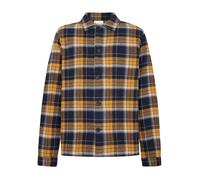 Surchemise manches longues en flanelle Ã©paisse KnowledgeCotton Apparel GOTS Bleu XL