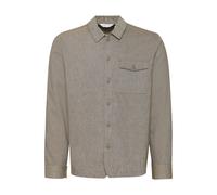 Surchemise manches longues en lin mélangé Casual Friday Augusto 0066 Gris S