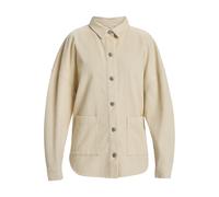 Roxy - Sur-chemise en velours côtelé - Kick Back Washed Cord Shirt Parchment pour Femme en Coton - Taille S - Beige Beige S