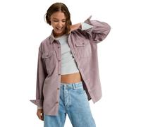 Surchemise manches longues femme Roxy Let It Go Cord Violet XS