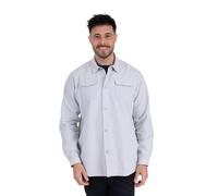 Surchemise mi-saison avec poches plaquées Camberabero Bleu 4XL
