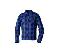 RST X Lumberjack, veste/chemise en textile XL Bleu/Noir Bleu/Noir