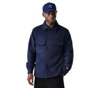 Surchemise New Era Shacket Bleu L