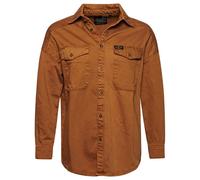 Superdry Denim Overshirt Marron L Femme