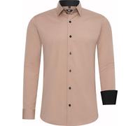 Surchemise Rusty Neal Slim Fit Beige - Grand L
