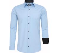 Surchemise Rusty Neal Slim Fit Bleu - Grande 4XL