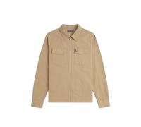 Surchemise sergÃ© zippÃ© Fred Perry Vert XL
