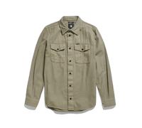 Surchemise slim manches longues G-Star Marine Vert L