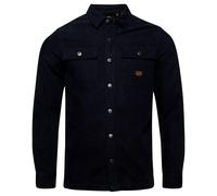 Superdry Canvas Workwear Overshirt Bleu S Homme
