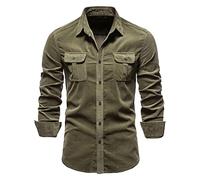 Surchemise Verte Homme Chemises Manchette Rayée Cachemire Chambray Roi Ample Et Sequin Imprimées Rembourrée Rayee 90 Tennis Jacker Biologique Technique Zippés Écriture