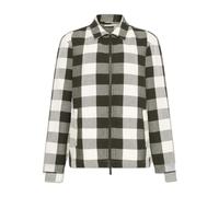 Surchemise zippÃ©e Ã carreaux en fllanelle de coton KnowledgeCotton Apparel - GOTS Vert 3XL