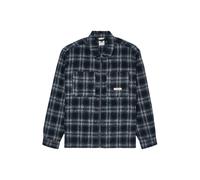 Surchemise zippÃ© Element Fuzzy Check Gris XS