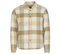 Surchemises hommes Timberland High pile Lined Overshirt Beige EU XL