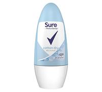 Sure Cotton Lot de 6 déodorants roll-on anti-transpirant pour femme 50 ml