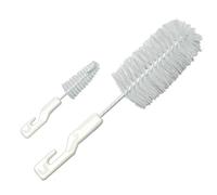 Sure et de bouteille pour enfant pour bébé tétine Ensemble de brosse à poils de nettoyage - 2 Brosses 1 grande + 1 petite