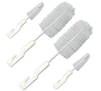 Sure et de bouteille pour enfant pour bébé tétine Nettoyage Brosse à poils de Lot de Lot de 2-4 Pinceaux 2 x Large + 2 x Petit