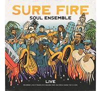 The Sure Fire Soul Ensemble – Live at Panama 66 – Vinyle transparent tourbillon orange – Victrola