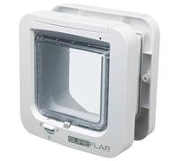 SURE Flap 4-Wege Porte Oisif Avec Identification par Chip Micro Blanc