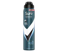 Sure Men Nonstop Protection Invisible Ice Fresh Déodorant en spray pour homme avec technologie activée par la chaleur corporelle qui ne laisse pas de traces pendant 72 heures contre les odeurs et la