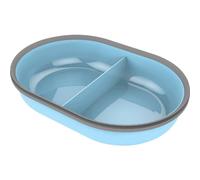 Sure PetCare | Bol Double SureFeed, Compatible avec Le Distributeur de Nourriture à Puce électronique avec Couvercle hermétique Sure Petcare SureFeed, Garde Les Aliments humides et secs Frais, Bleu